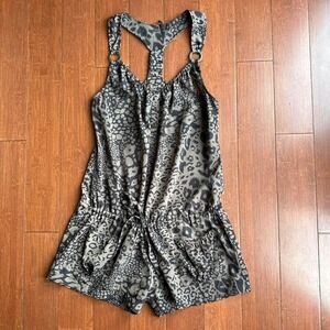 Y2K‎ Guess Animal Print Romper